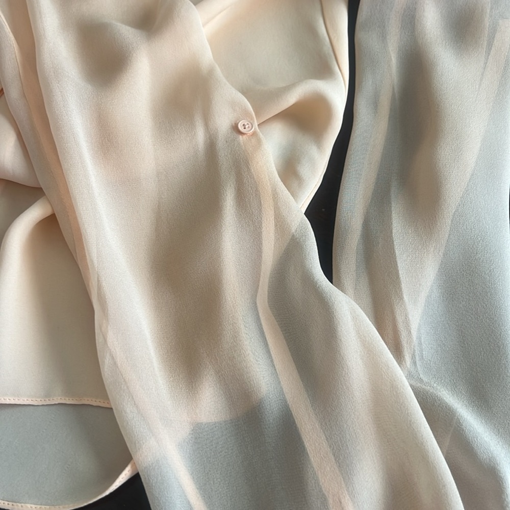 Silk Button Down - image 6